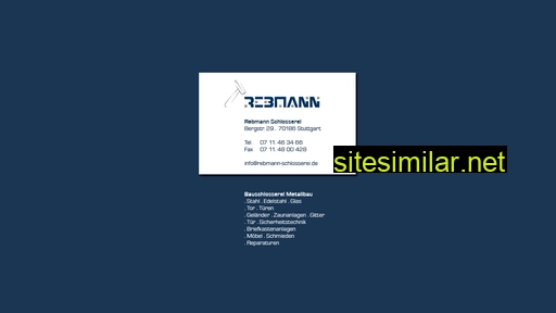 rebmann-schlosserei.com alternative sites
