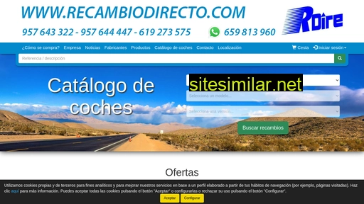 recambiodirecto.com alternative sites