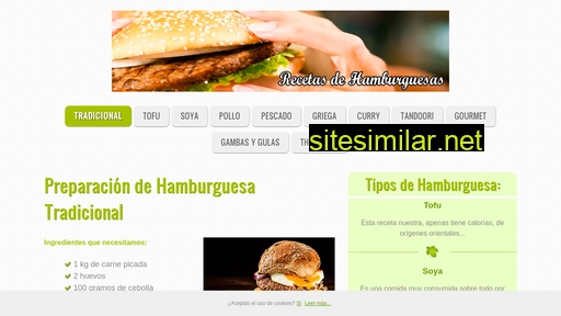 recetasdehamburguesas.com alternative sites