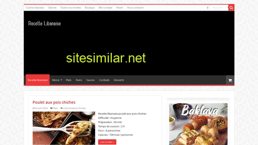 recettelibanaise.com alternative sites