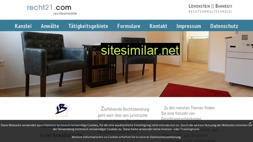 recht21.com alternative sites