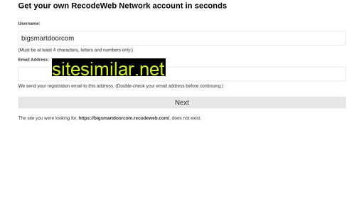 Recodeweb similar sites
