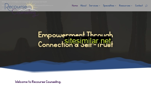 Recoursecounseling similar sites