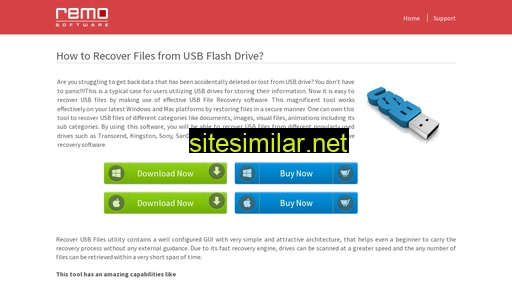 Recover-usb-files similar sites