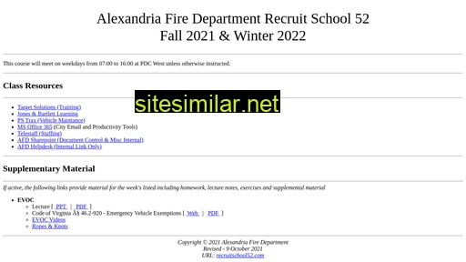 recruitschool52.com alternative sites
