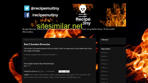 recipemutiny.blogspot.com alternative sites