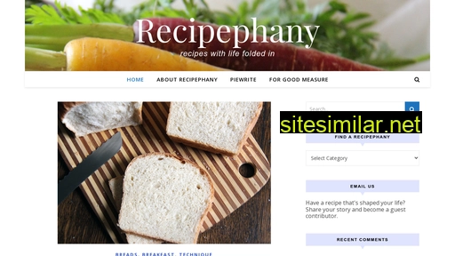 recipephany.com alternative sites
