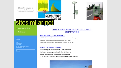 recoltopo.com alternative sites