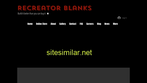 recreatorblanks.com alternative sites