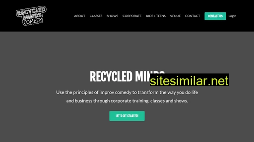 recycledmindscomedy.com alternative sites