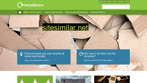 Recyclenow similar sites