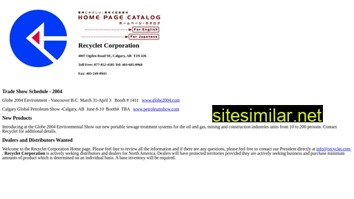 recyclet.com alternative sites