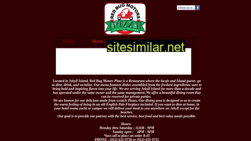 Redbugmotorspizza similar sites