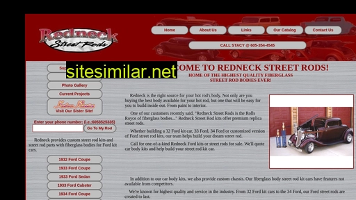 redneckstreetrods.com alternative sites