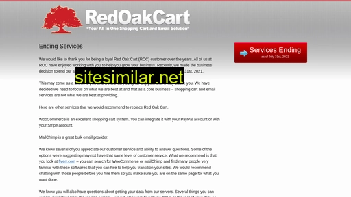 redoakcart.com alternative sites