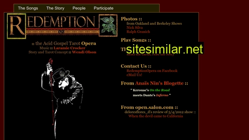 redemptionopera.com alternative sites