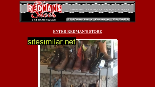redmansshoesandboots.com alternative sites