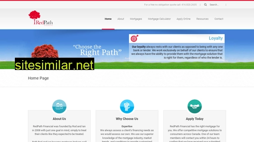 redpathfinancial.com alternative sites