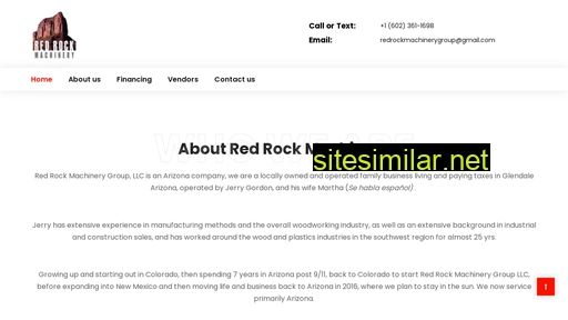 redrockmachinerygroup.com alternative sites