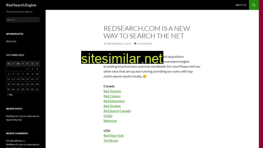 Redsearch similar sites