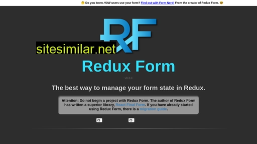 redux-form.com alternative sites