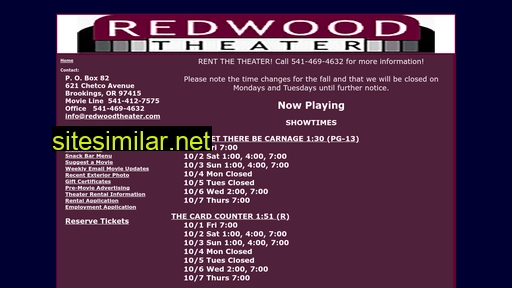 redwood-cinema.com alternative sites