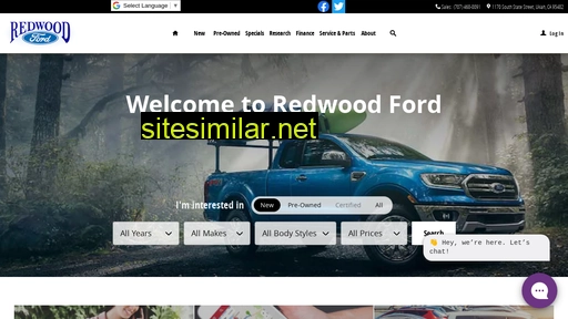 redwoodford.com alternative sites