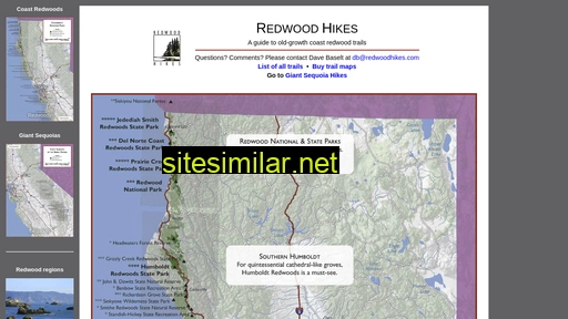 redwoodhikes.com alternative sites