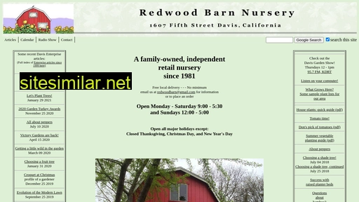 redwoodbarn.com alternative sites