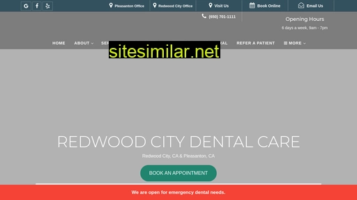 redwoodcitydental.com alternative sites