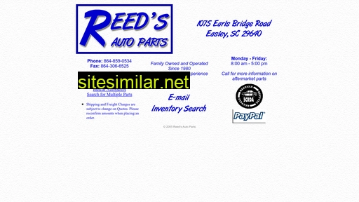 reedsautoparts.com alternative sites