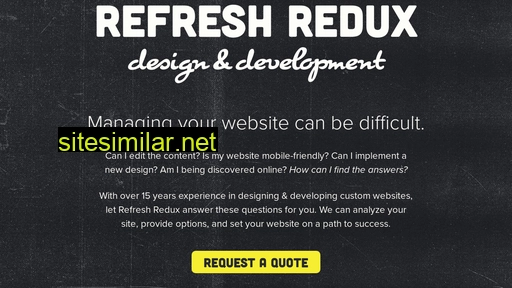 refreshredux.com alternative sites