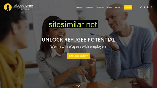refugeetalent.com alternative sites