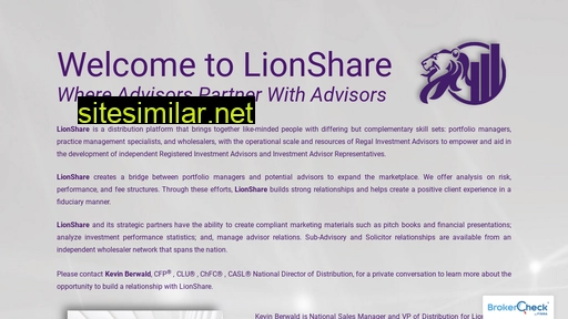 regal-lionshare.com alternative sites