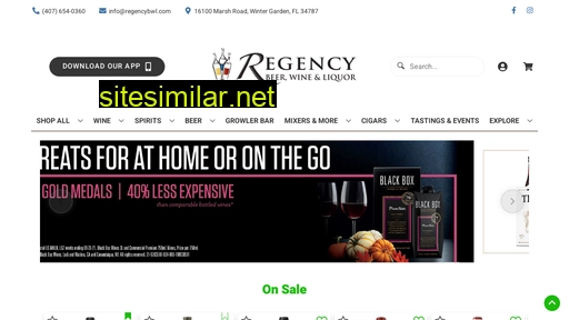 regencyliquor.com alternative sites