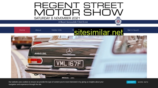 regentstreetmotorshow.com alternative sites