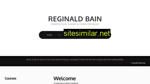 reginaldbain.com alternative sites