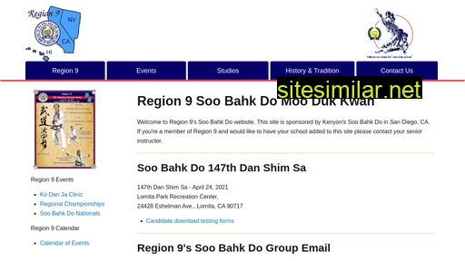 Region9soobahkdo similar sites