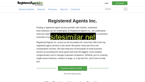 registeredagentsinc.com alternative sites