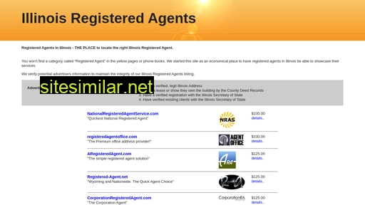 registeredagentsinillinois.com alternative sites