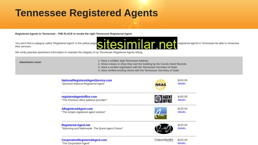 registeredagentsintennessee.com alternative sites