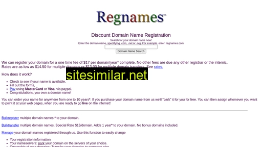 regname.com alternative sites