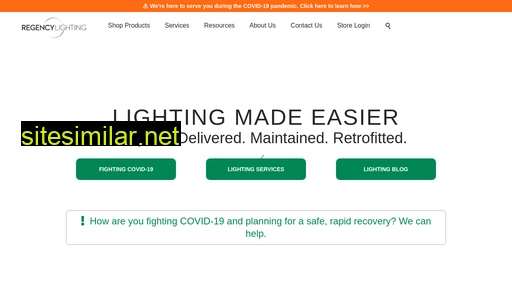 regencylighting.com alternative sites