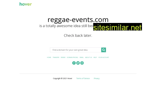 Reggae-events similar sites