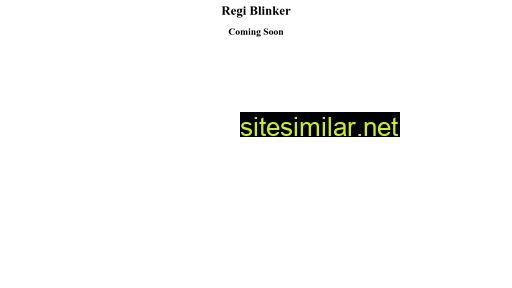 regiblinker.com alternative sites