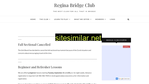 reginabridge.com alternative sites
