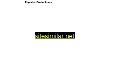Register-product similar sites