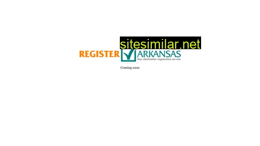 registerarkansas.com alternative sites