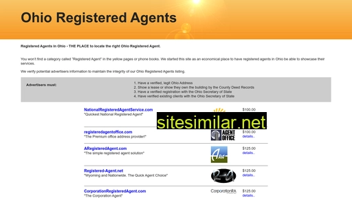 registeredagentsinohio.com alternative sites