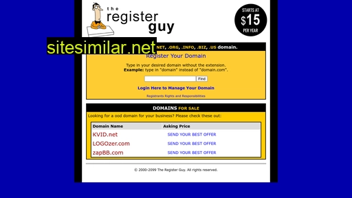 registerguy.com alternative sites